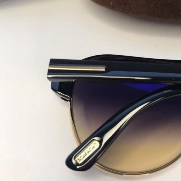 TOM FORD MARSHALL FT0929 01B Sunglasses Black Gold Frame Gray Gradient Lens 58mm - Picture 10 of 11